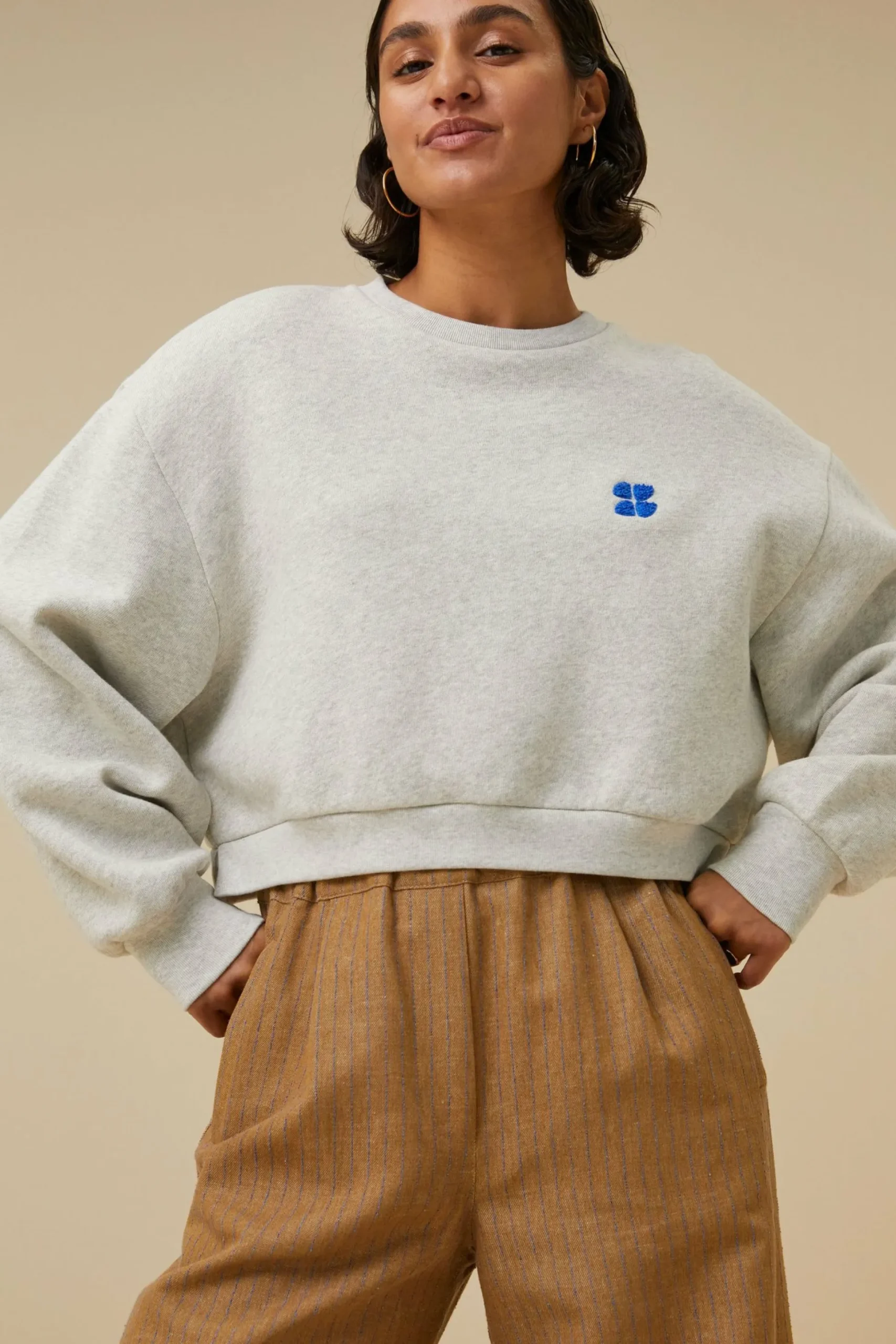 By bar Broeken<Benji Italian Stripe Pant
