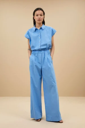 By bar Broeken<Benji Poplin Pant