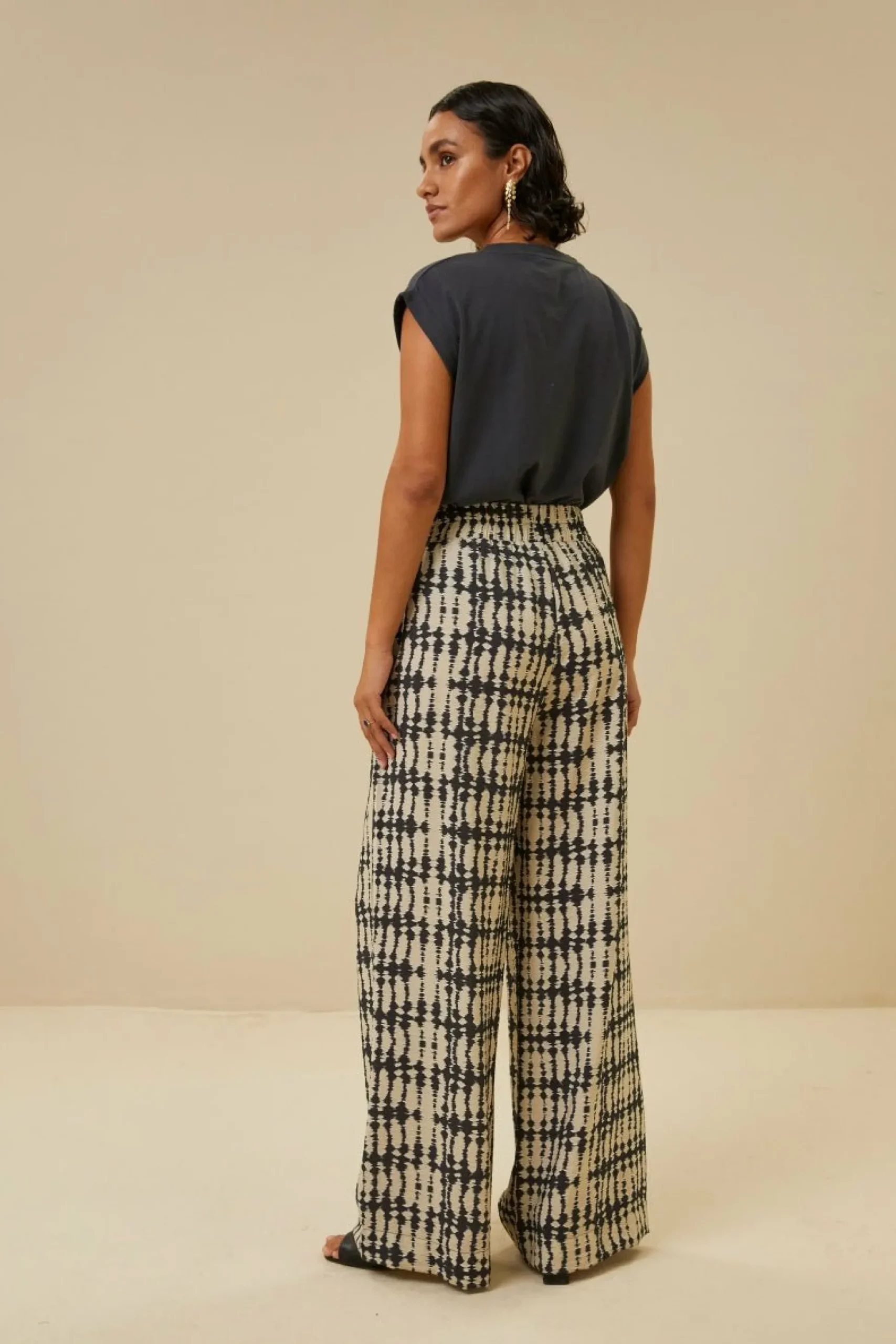 By bar Broeken<Benji Tie Dyed Pant