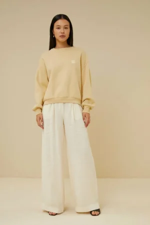 By bar Sweaters<Bibi Short Logo Sweater