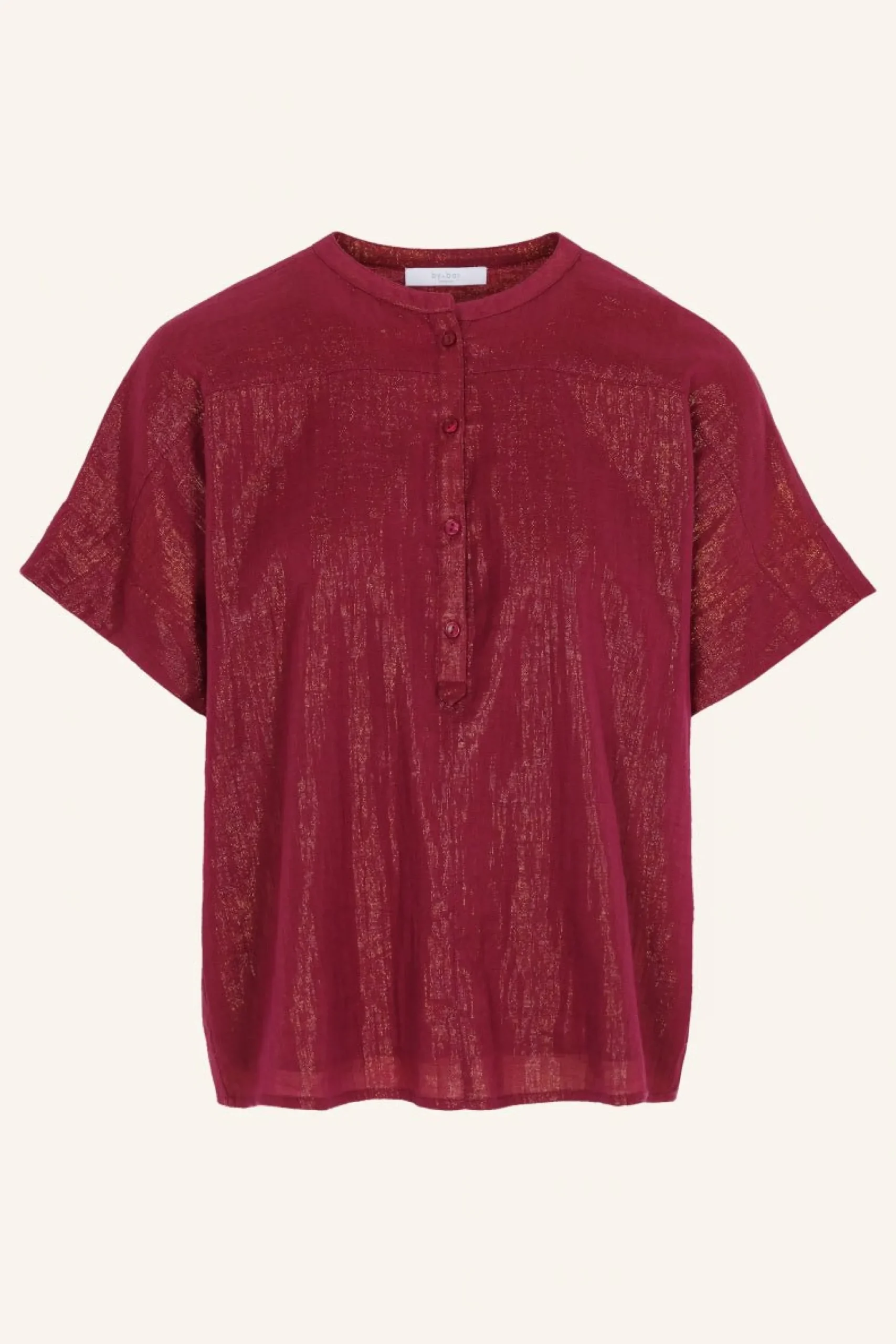 By bar Blouses<Bo Metallic Blouse