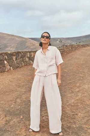 By bar Blouses<Cris Linen Blouse