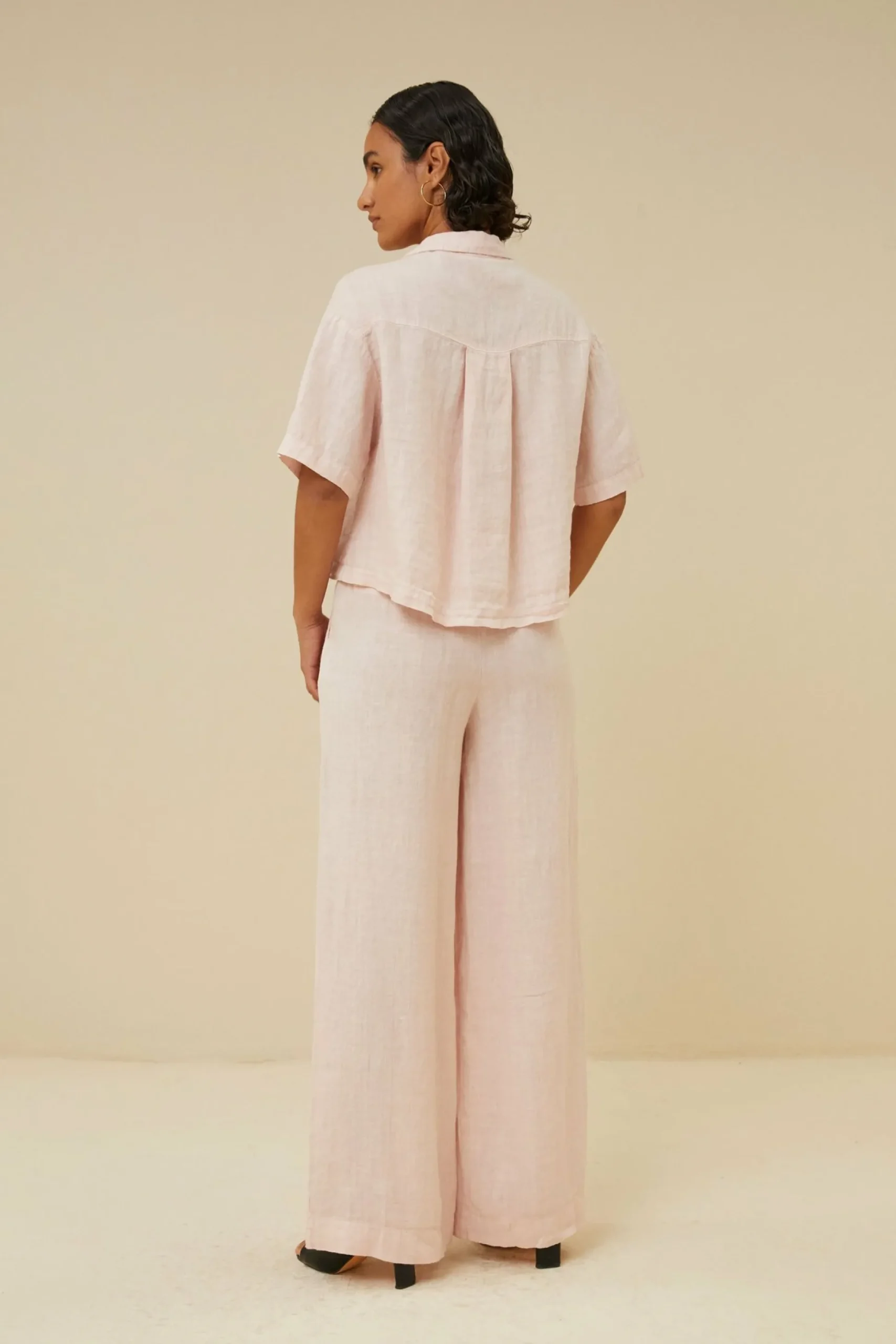 By bar Blouses<Cris Linen Blouse