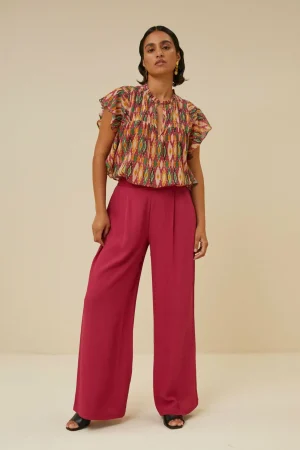 By bar Blouses<Danee Summer Ikat Blouse