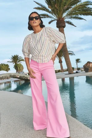 By bar Blouses<Dua La Stripe Blouse