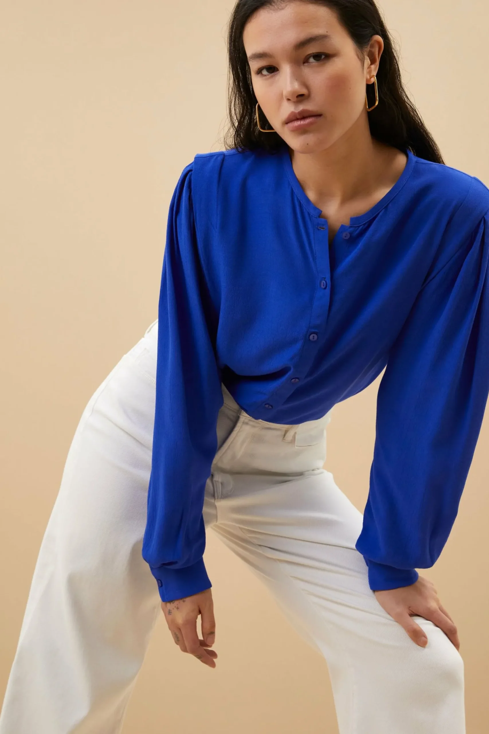 By bar Co-Ord Sets<Erin Viscose Blouse
