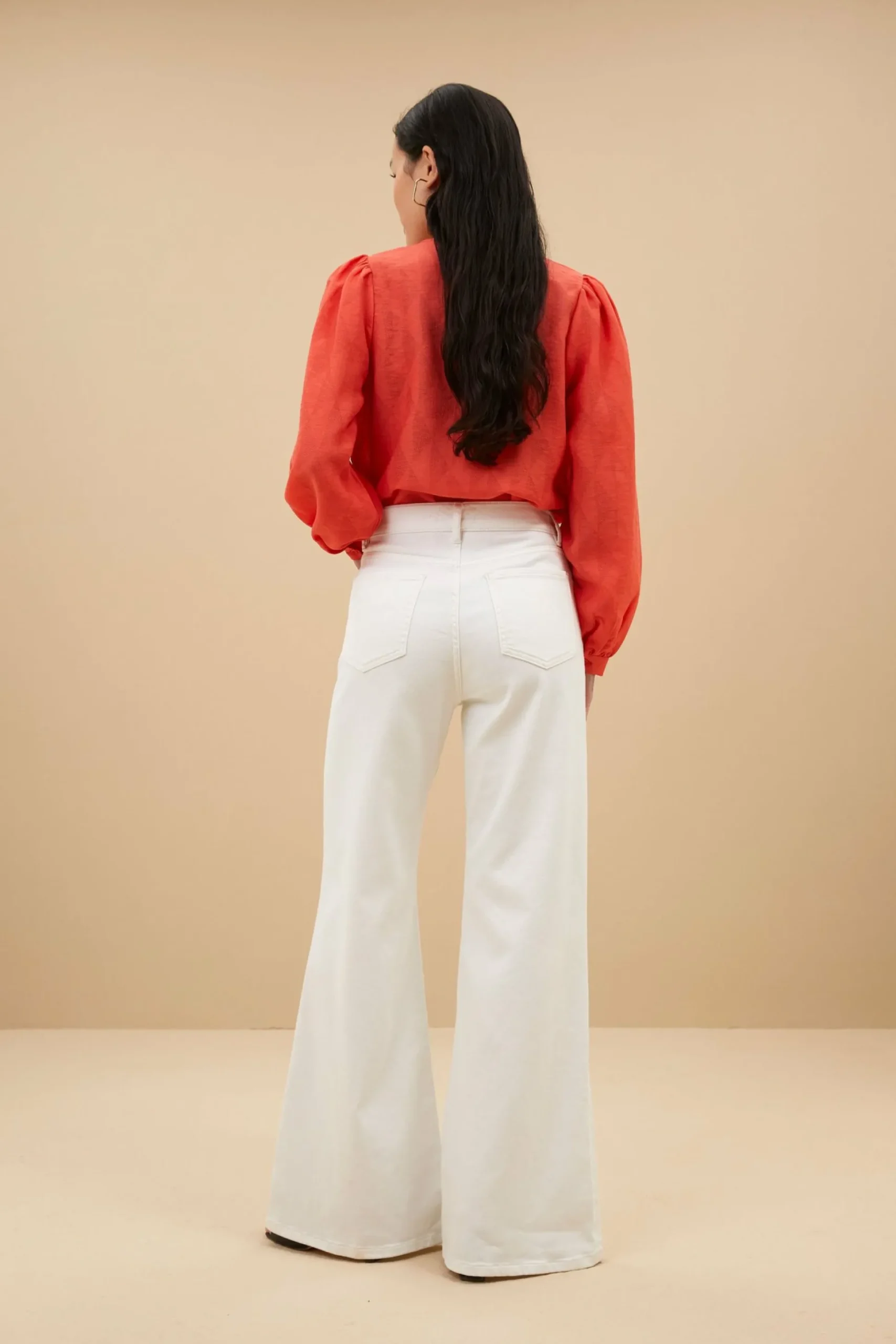 By bar Broeken<Femme Organic Twill Pant