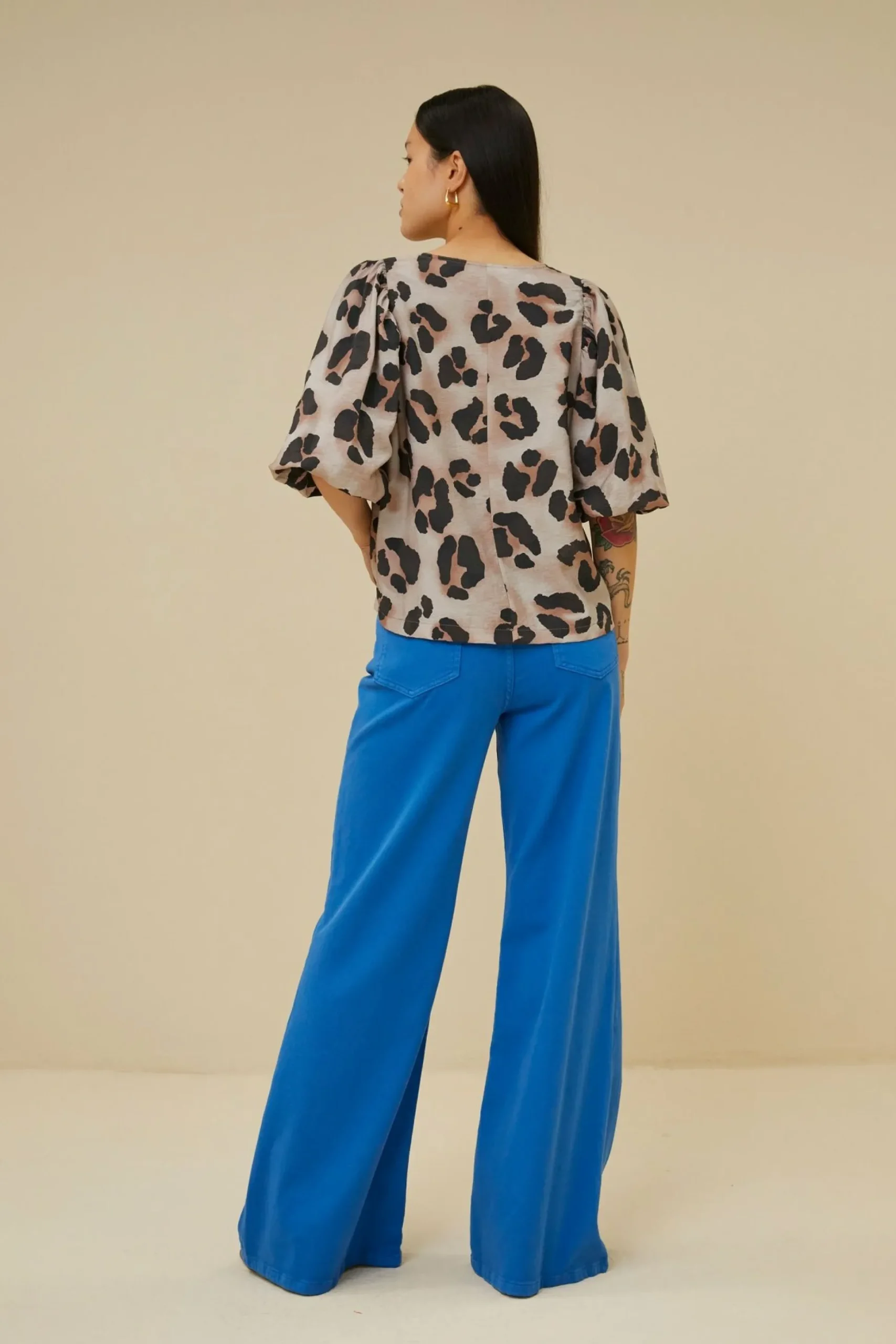 By bar Broeken<Femme Organic Twill Pant