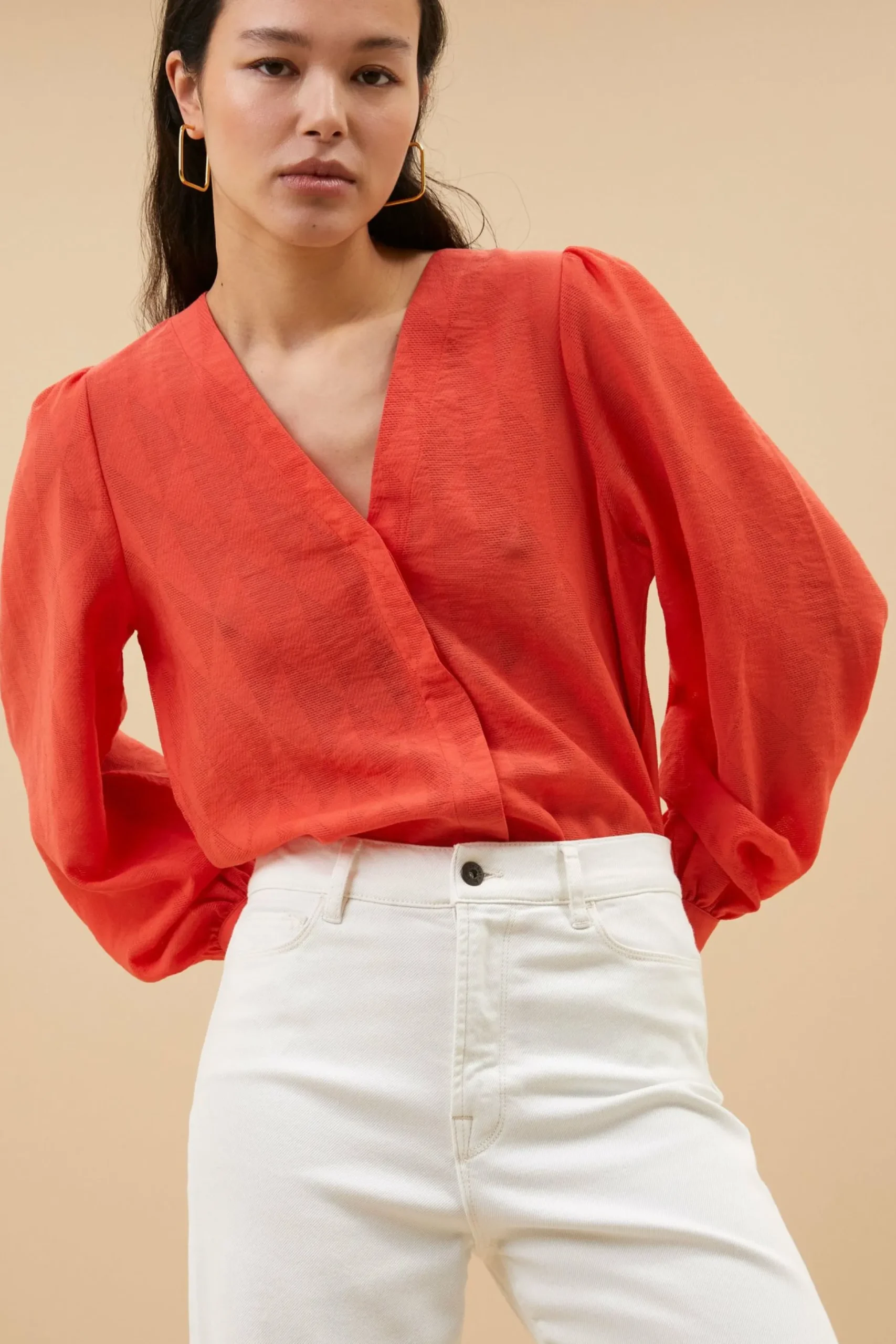 By bar Broeken<Femme Organic Twill Pant