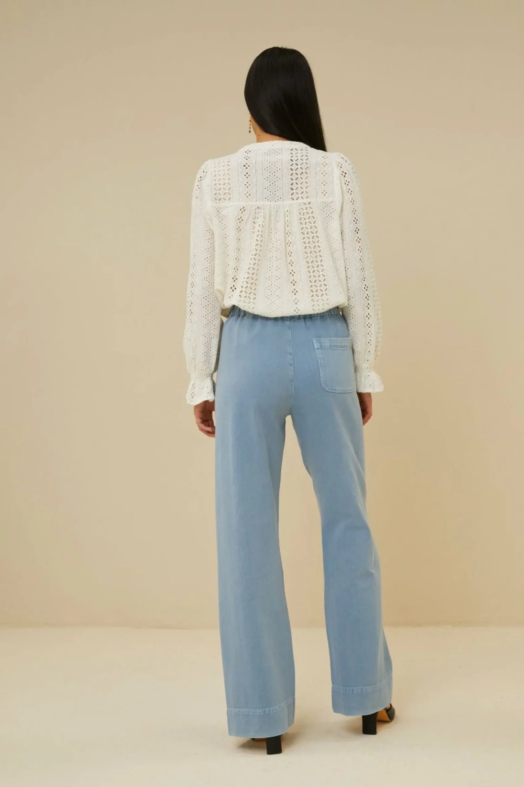 By bar Blouses<Frankie Embroidery Blouse