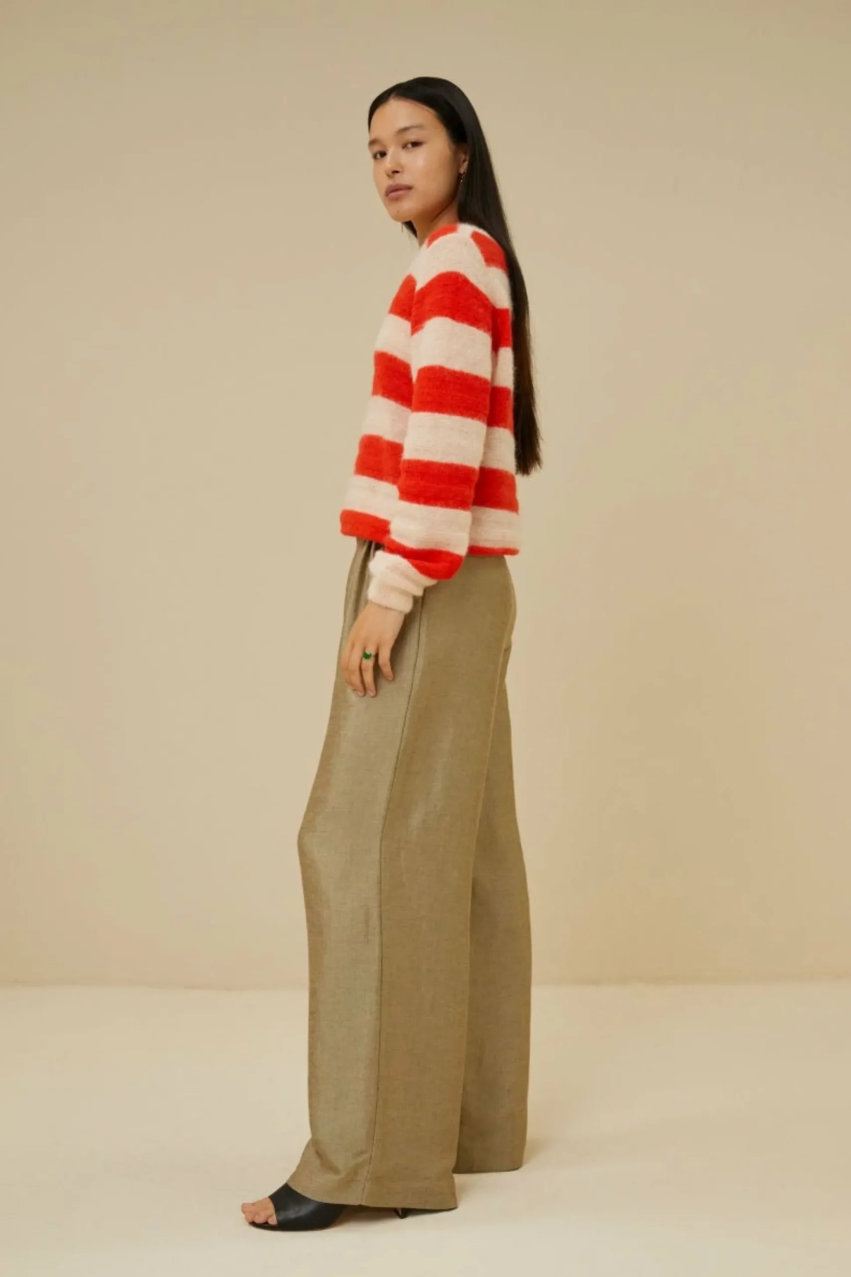 By bar Truien<Gwen Big Stripe Pullover