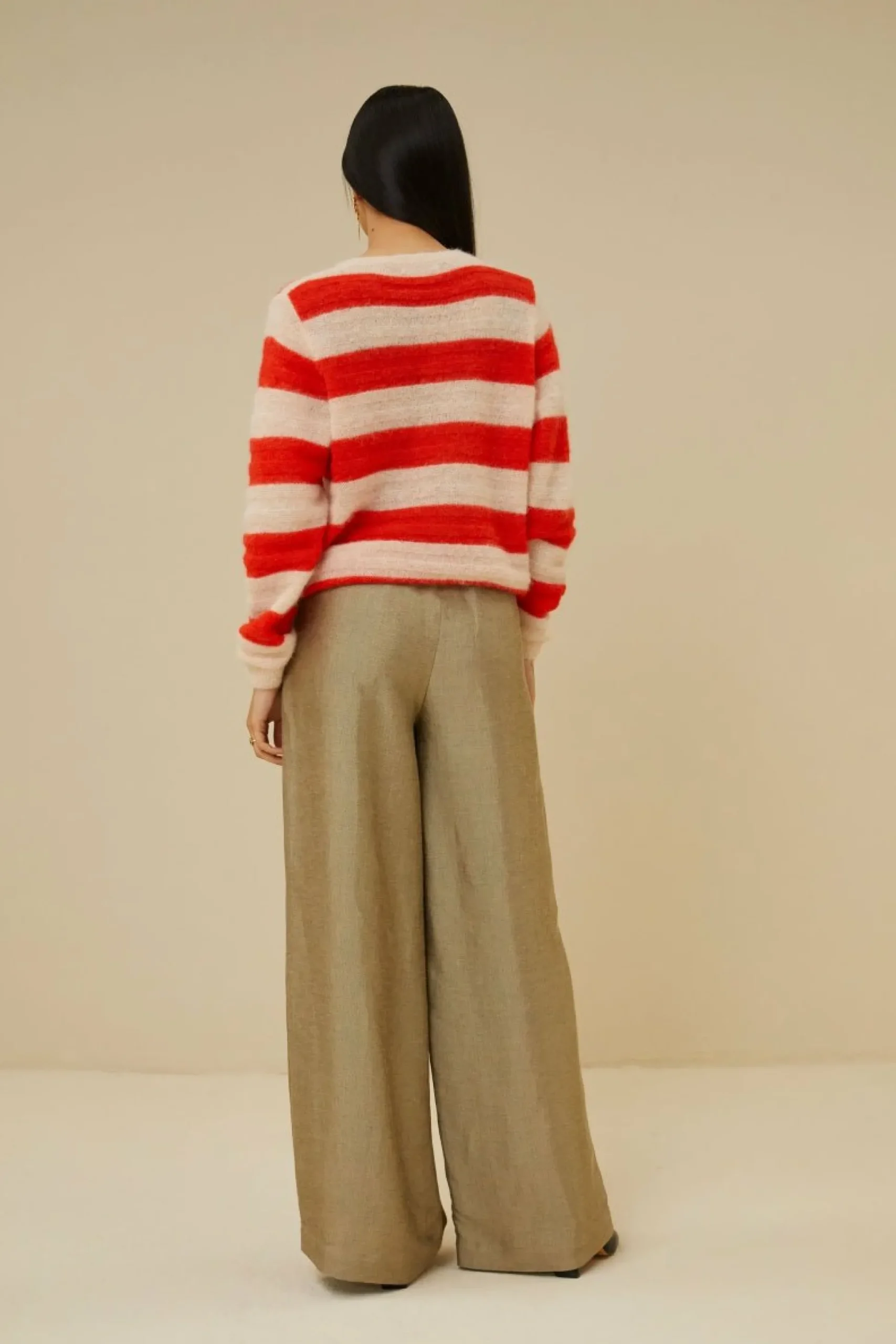 By bar Truien<Gwen Big Stripe Pullover