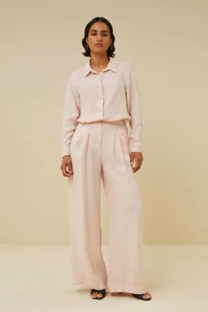 By bar Blouses<Irene Linen Ls Blouse