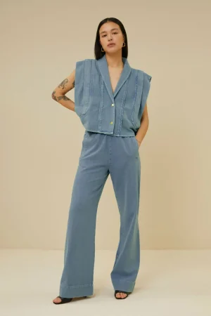 By bar Gilets & Spencers<Jane Sleeveless Denim Jacket
