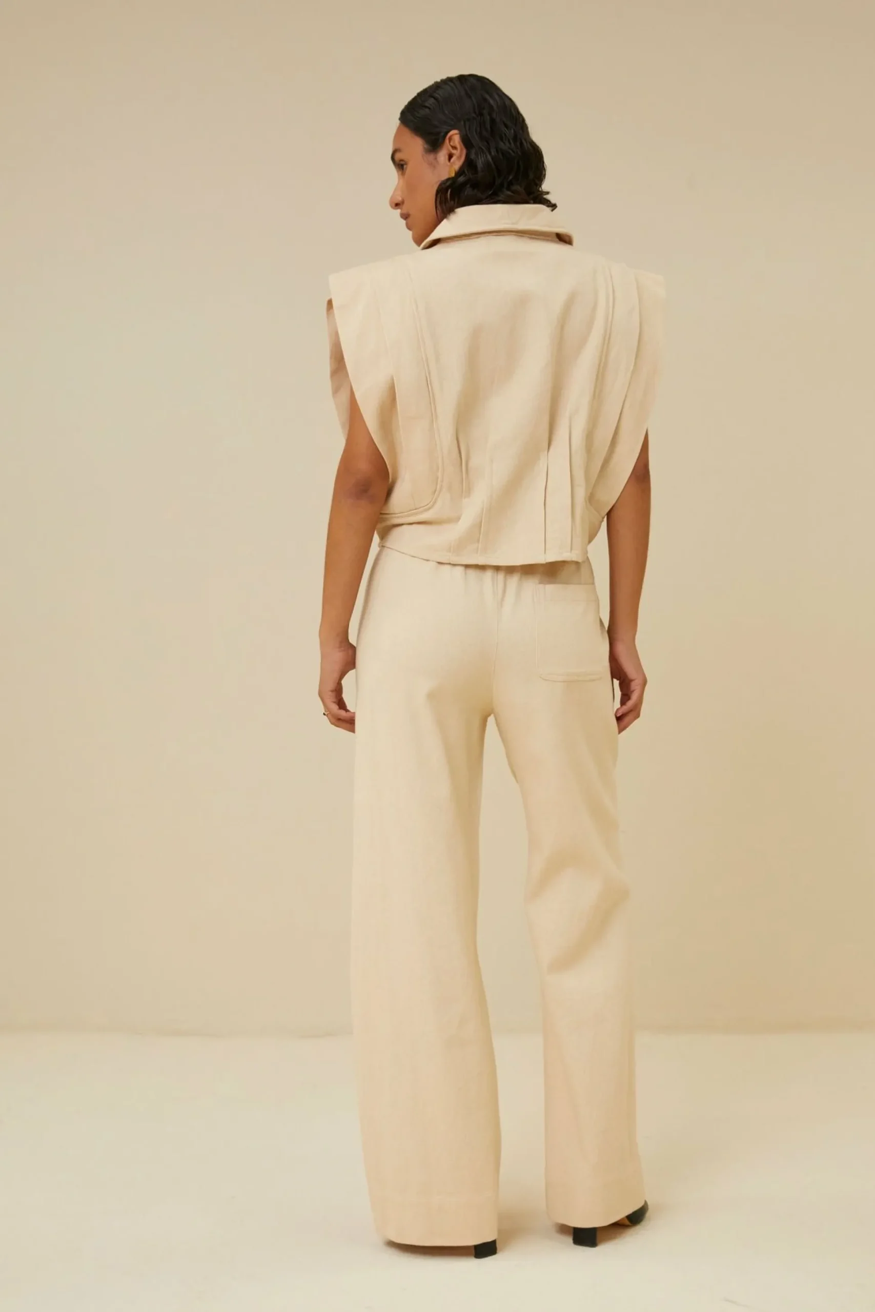 By bar Co-Ord Sets<Jane Sleeveless Jacket