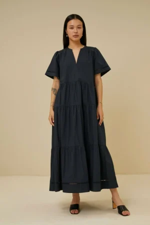 By bar Jurken<Jay Poplin Dress
