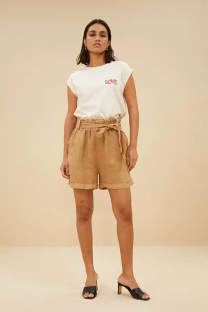 By bar Jumpsuits & Shorts<June Linen Shorts