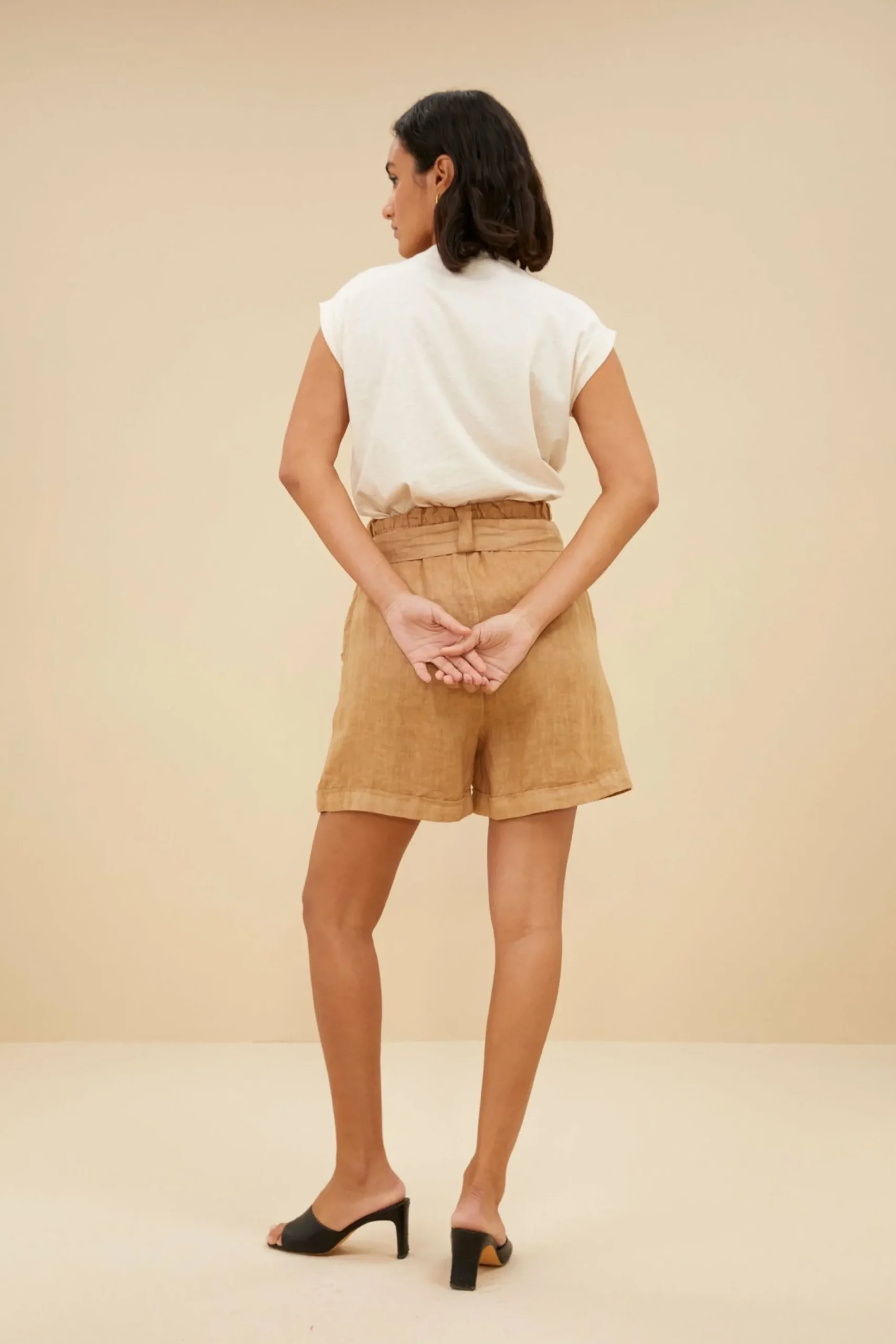 By bar Jumpsuits & Shorts<June Linen Shorts