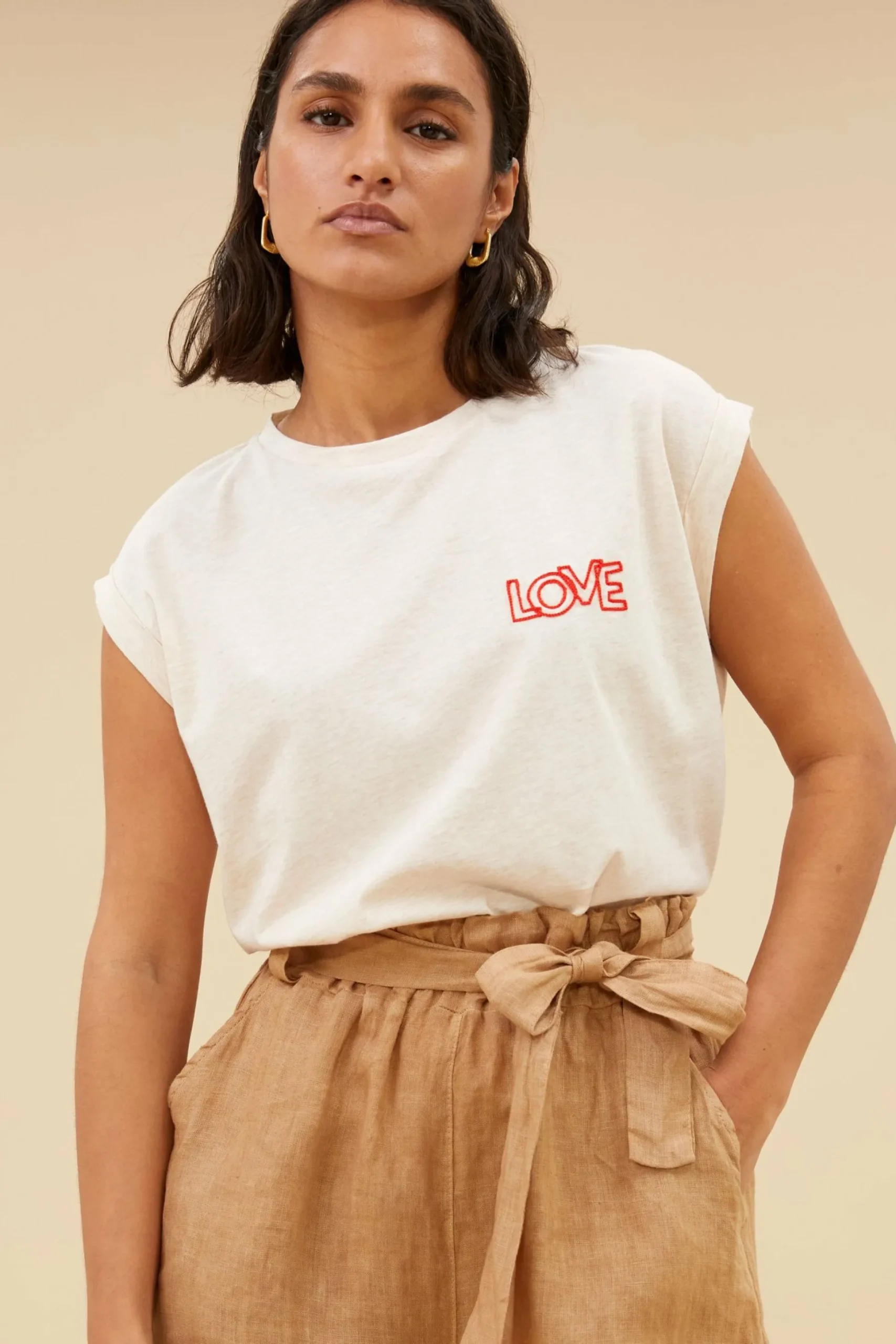 By bar Jumpsuits & Shorts<June Linen Shorts