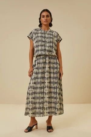 By bar Co-Ord Sets<Juta Tie Dyed Skirt