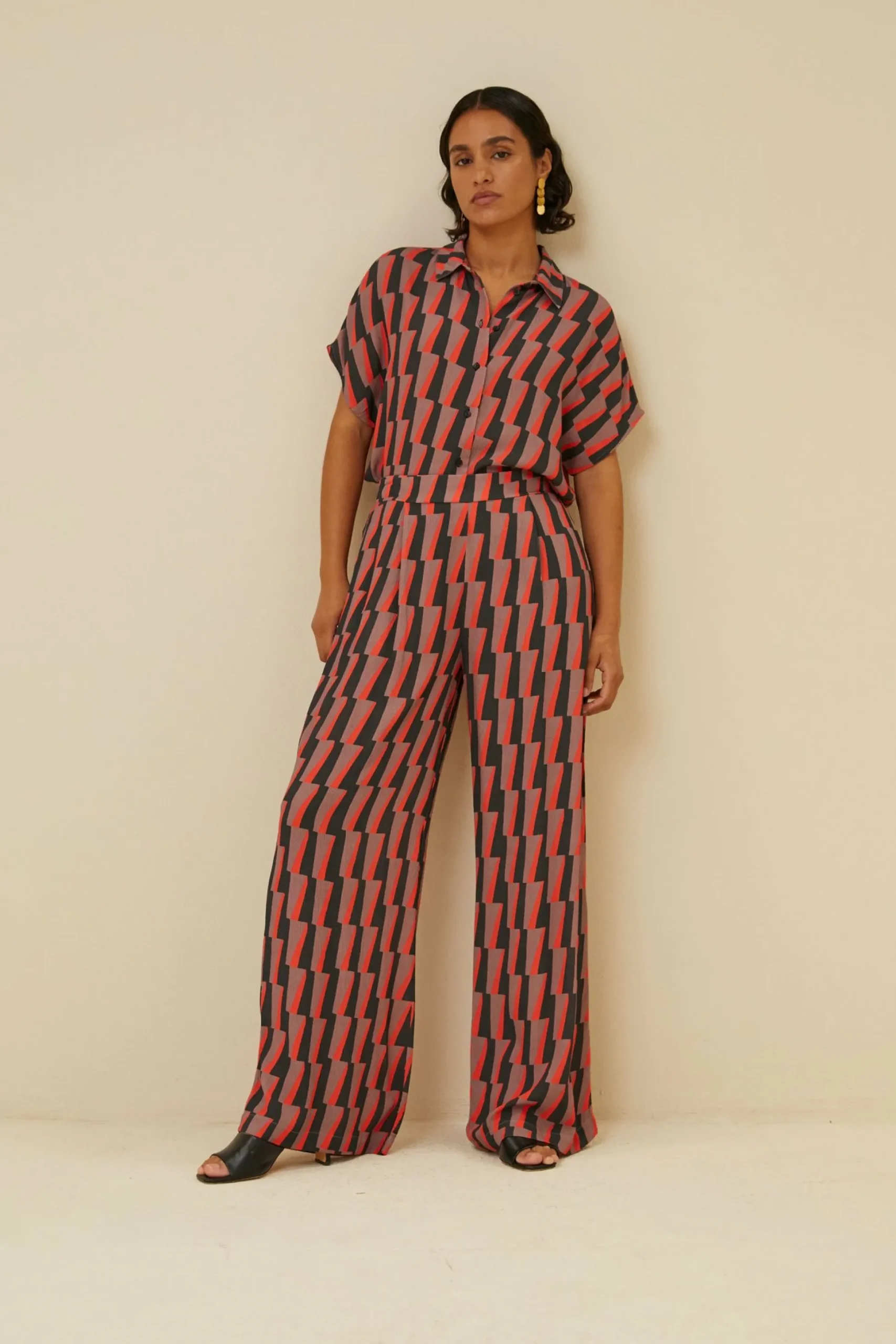 By bar Co-Ord Sets<Karly Thunder Blouse