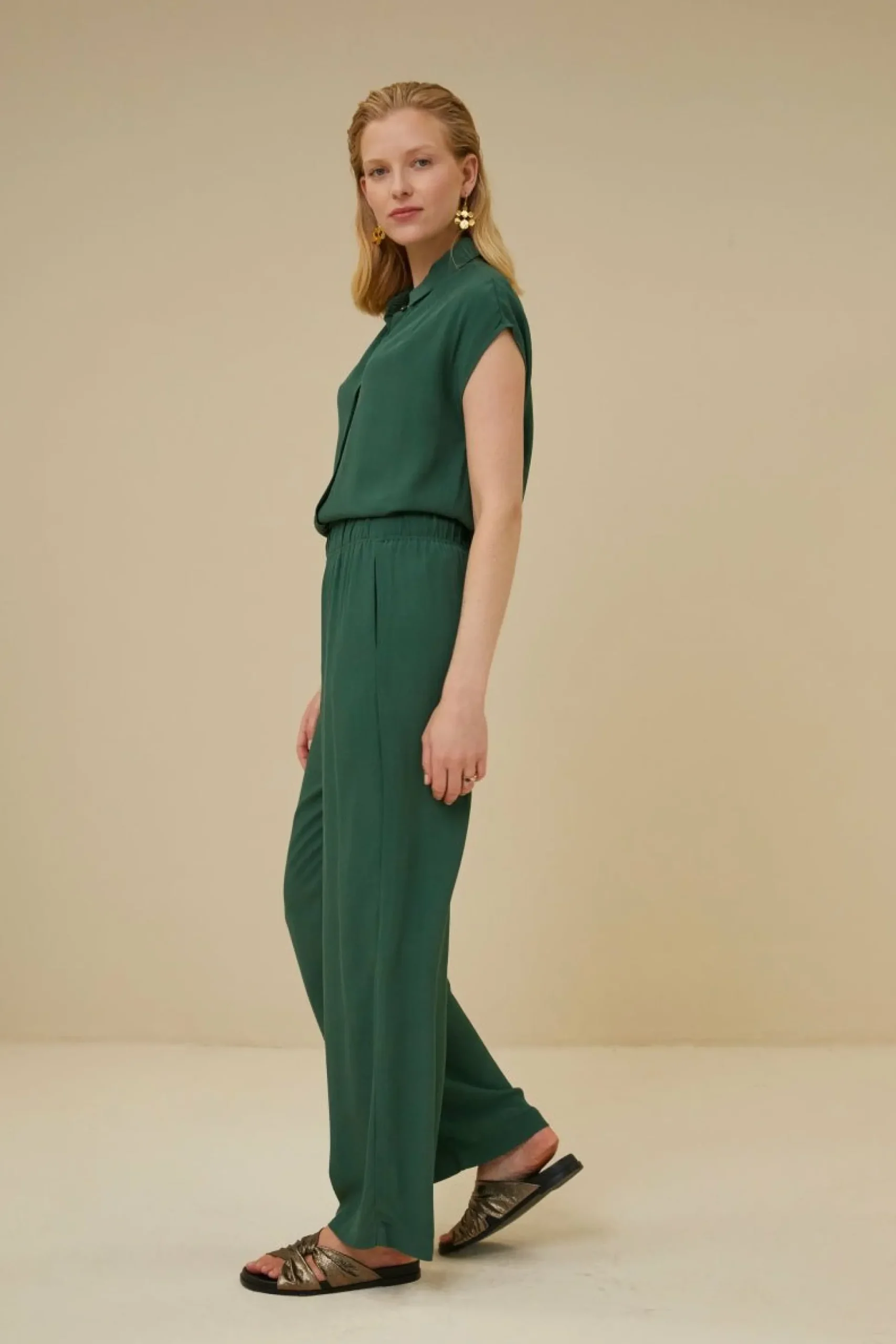 By bar Blouses<Kiek Viscose Top