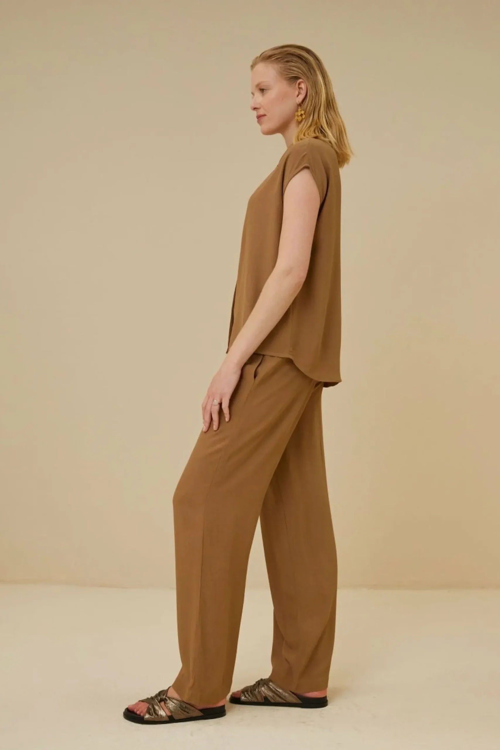 By bar Blouses<Kiek Viscose Top