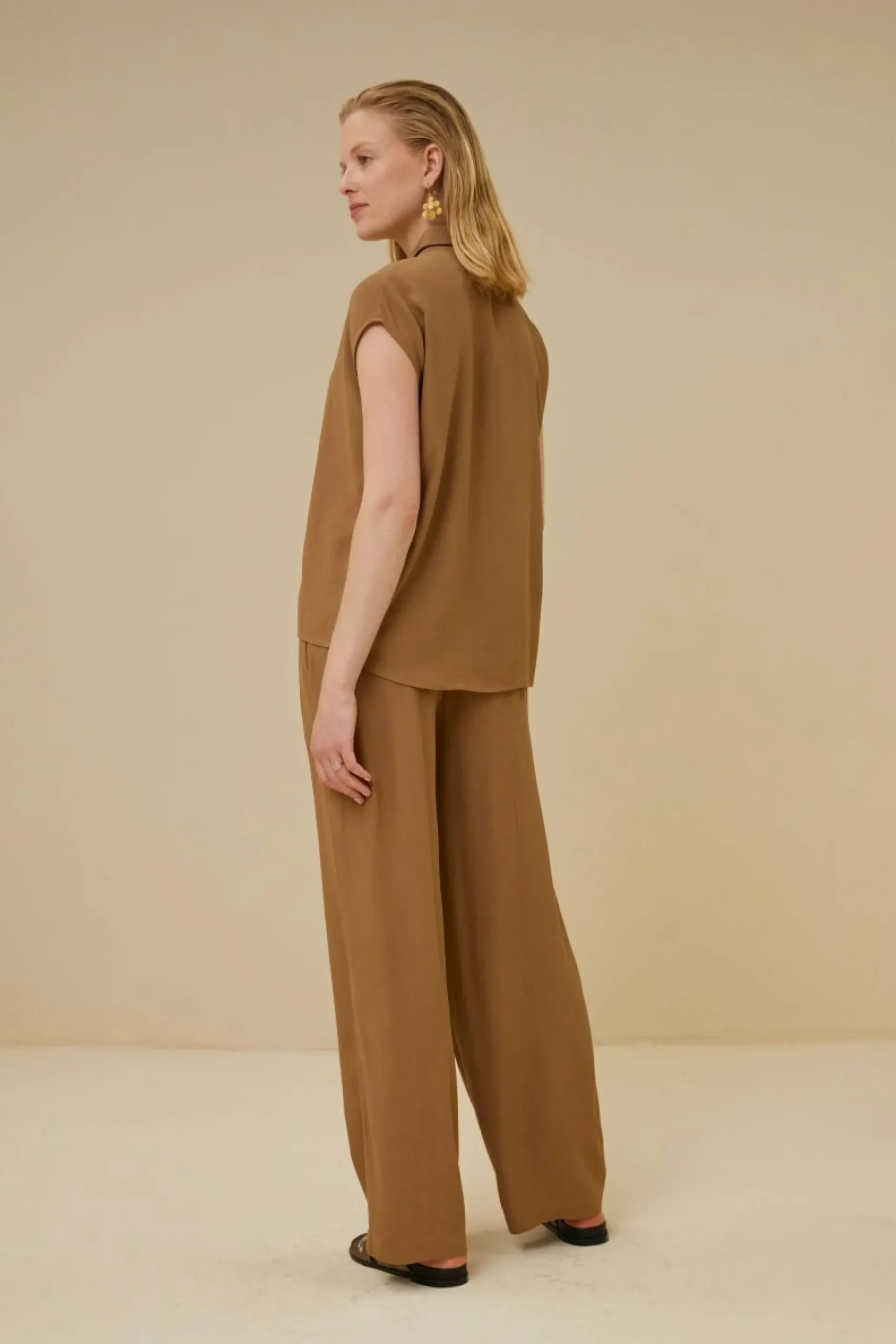 By bar Blouses<Kiek Viscose Top