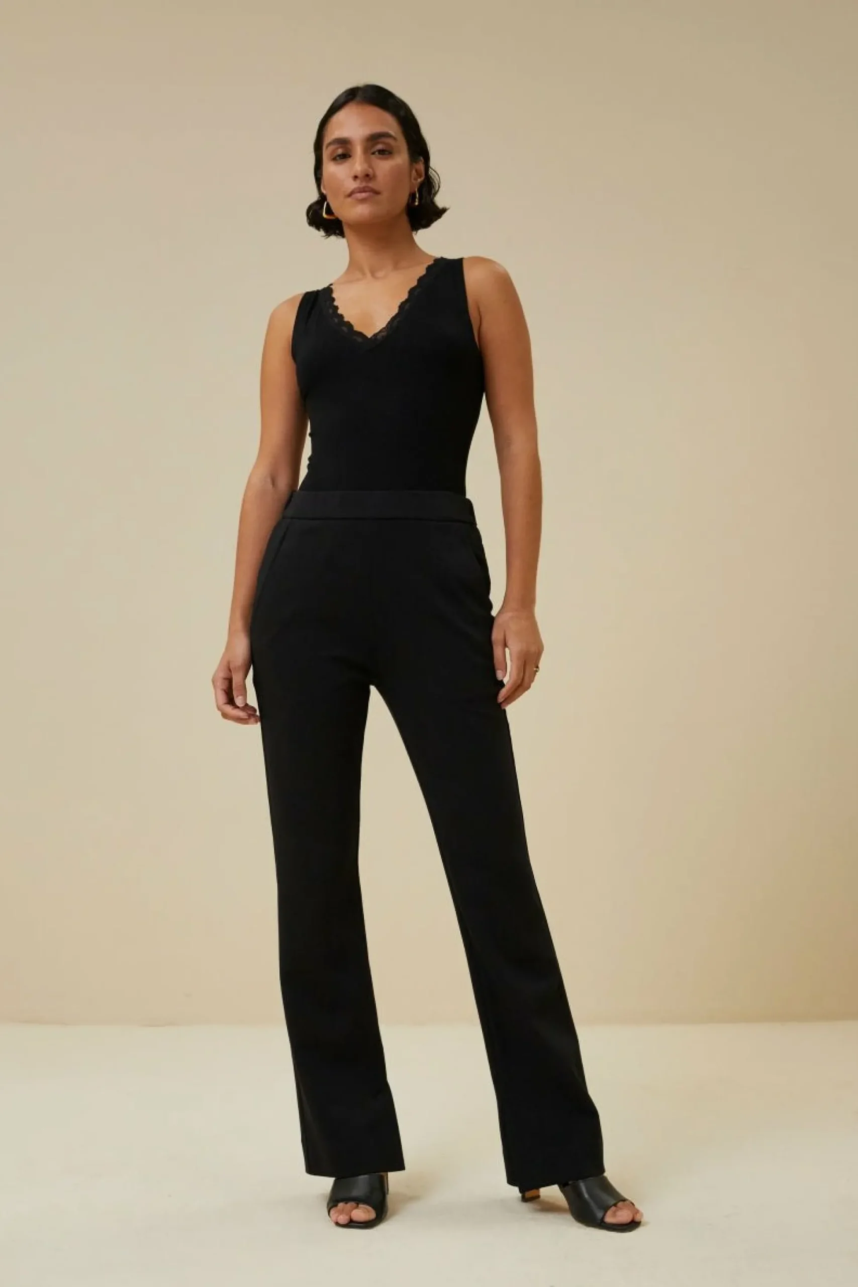 By bar Onderkleding<Lace Singlet