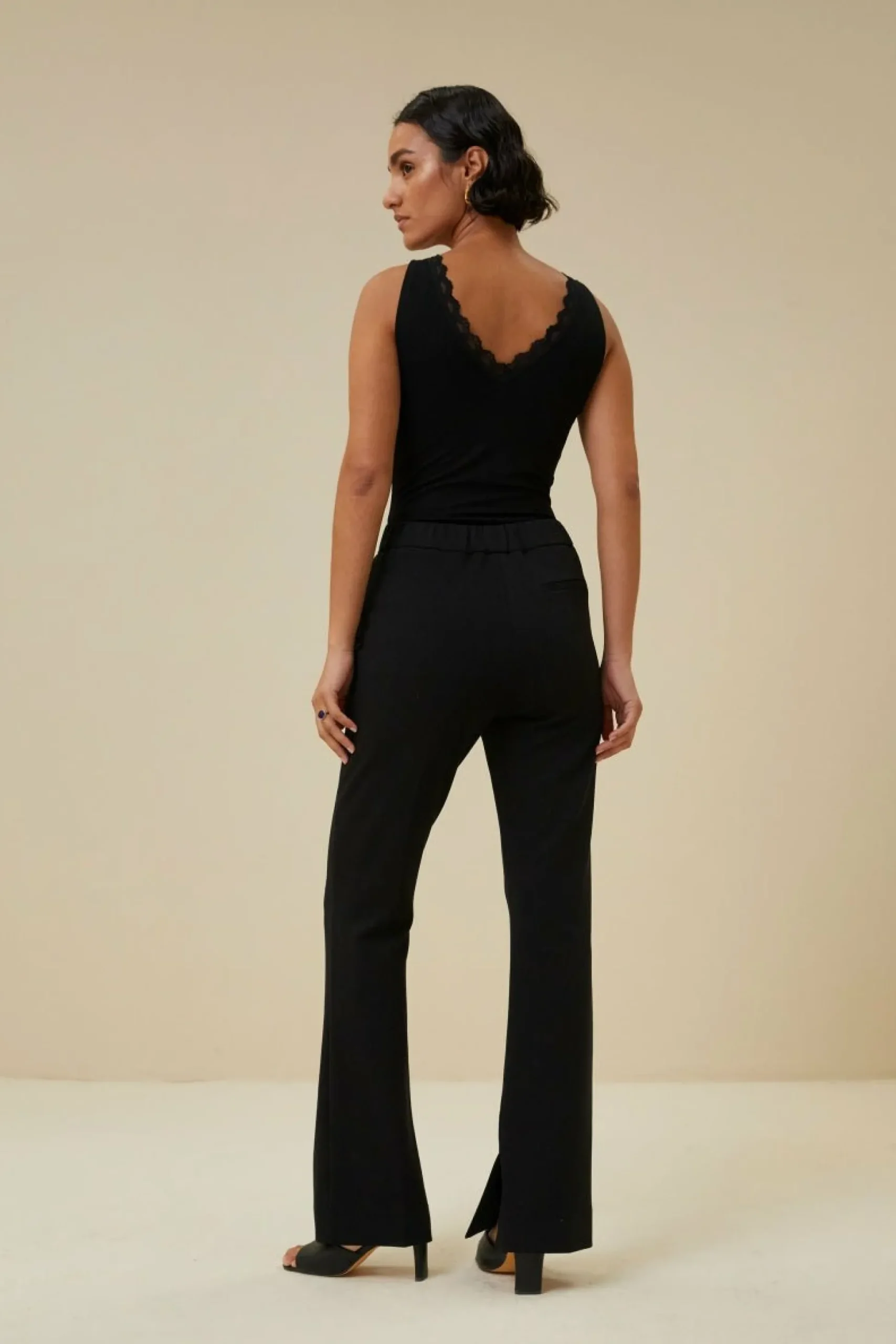 By bar Tops & Shirts<Lace Singlet