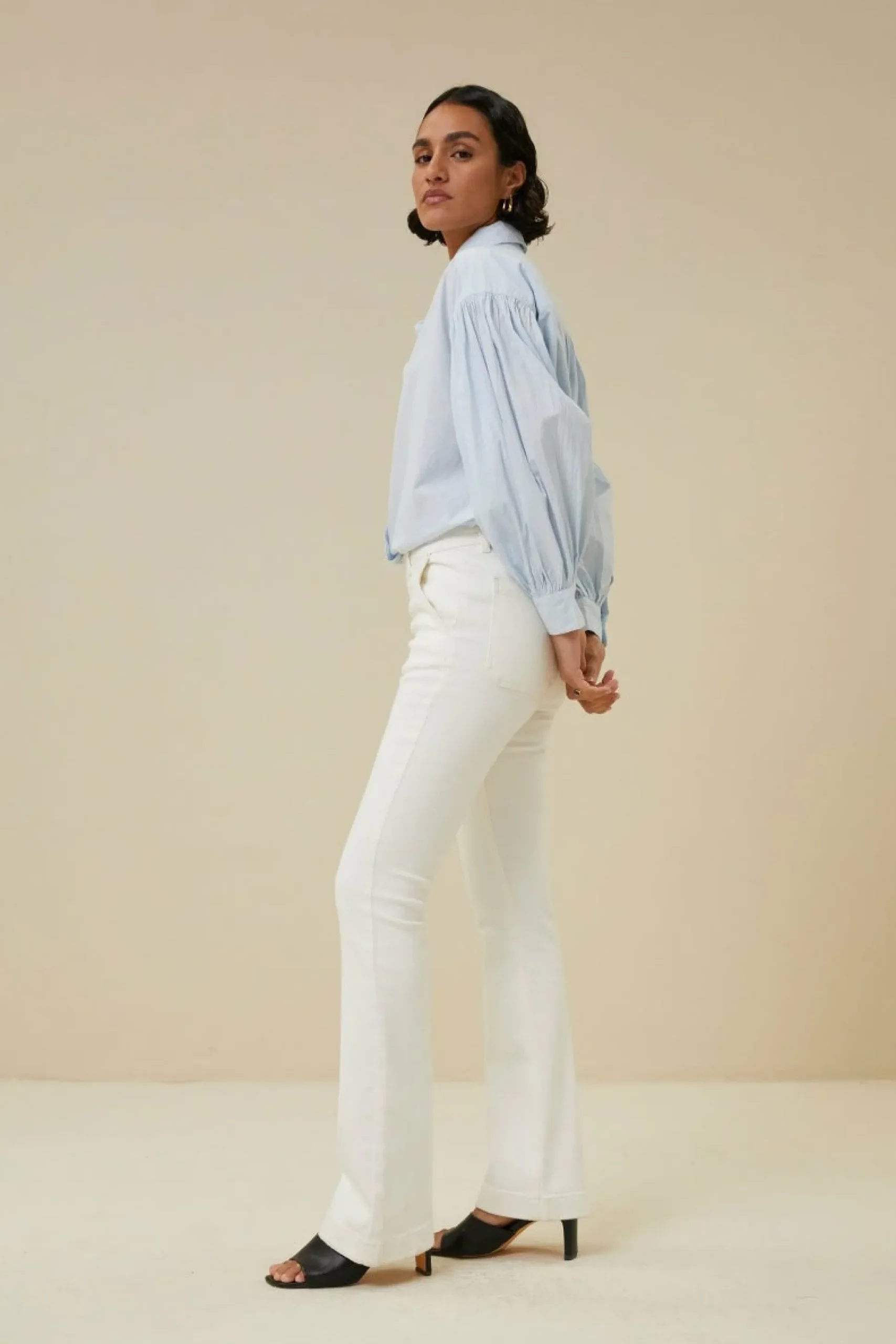By bar Broeken<Leila Pant Twill T