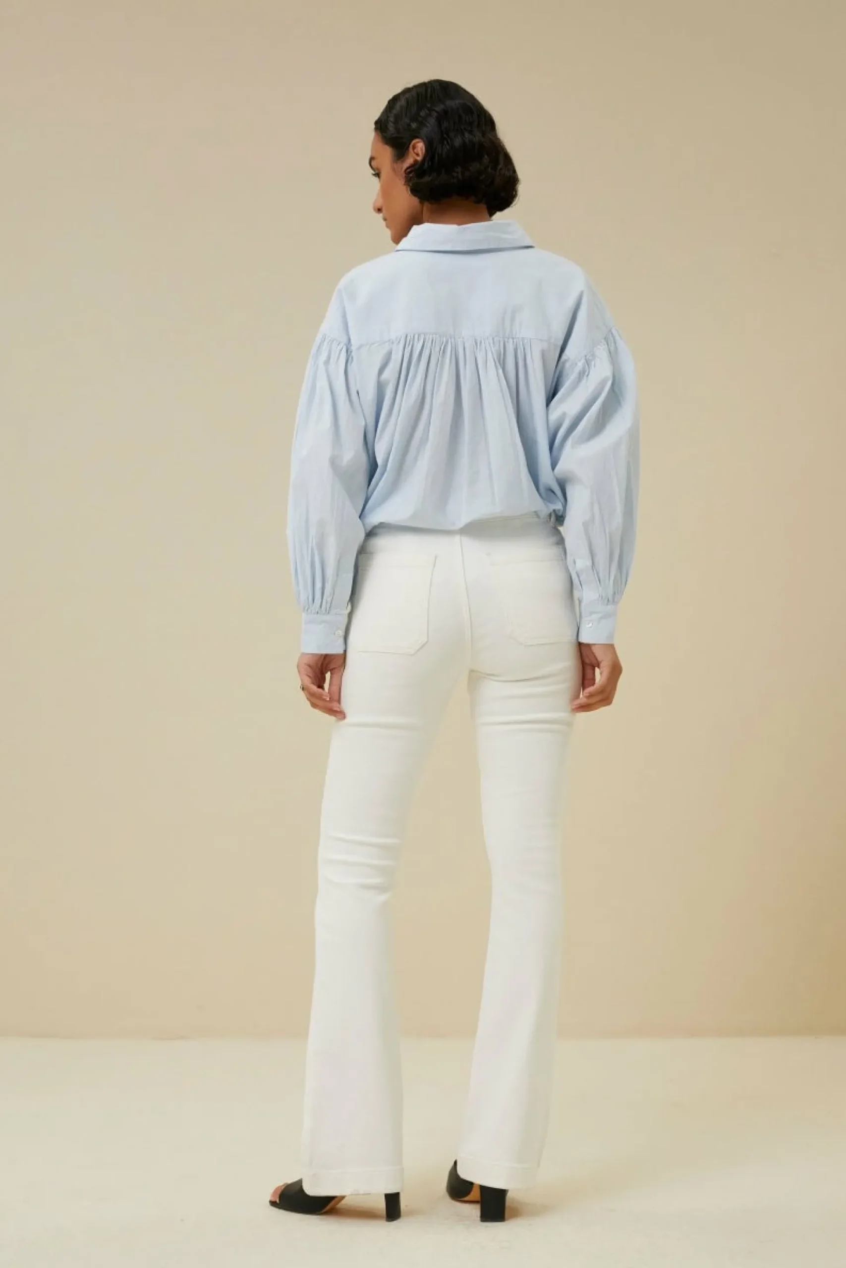 By bar Broeken<Leila Pant Twill T