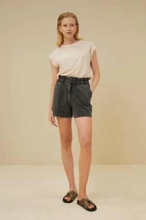 By bar Jumpsuits & Shorts<Leon Twill Short