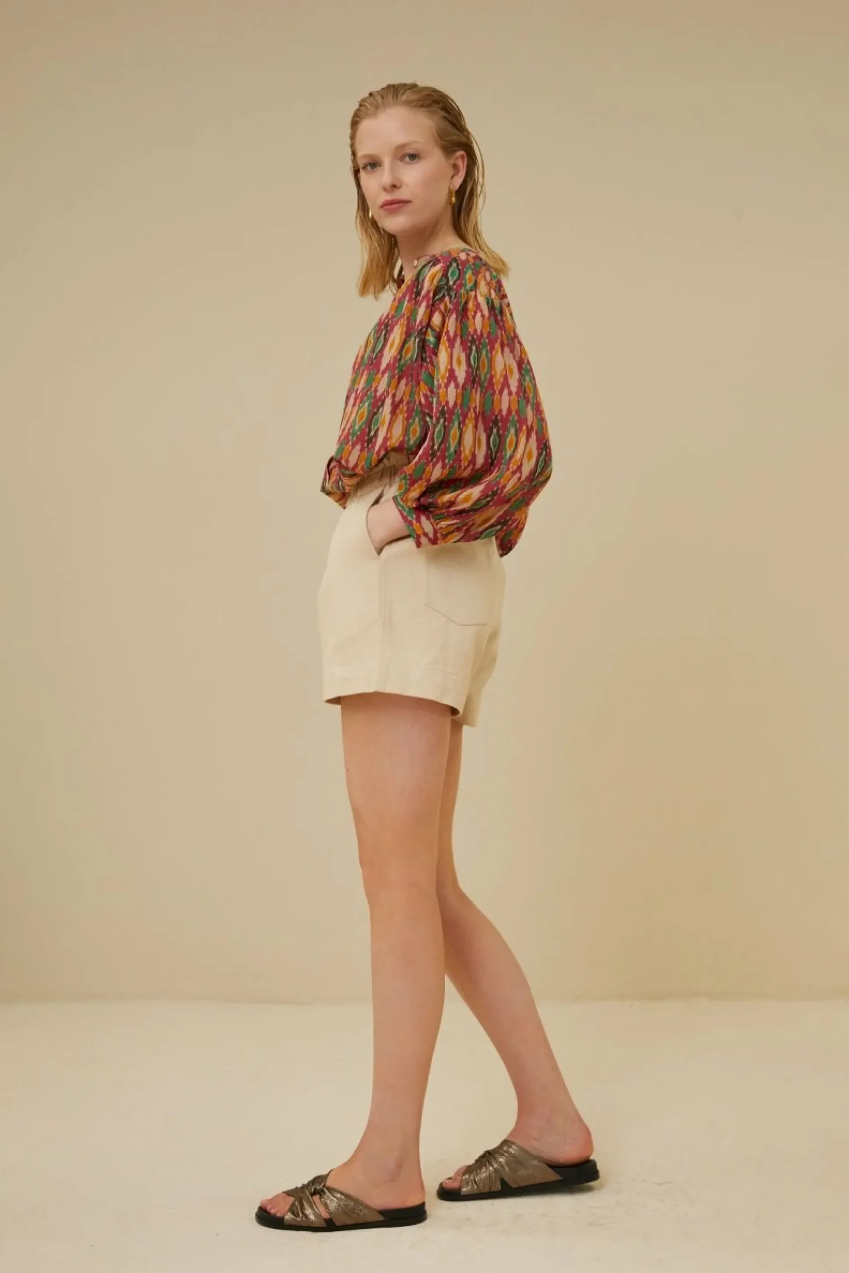 By bar Jumpsuits & Shorts<Leon Twill Short