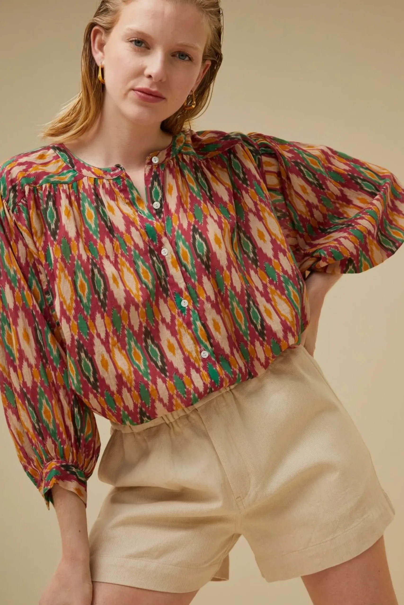 By bar Jumpsuits & Shorts<Leon Twill Short