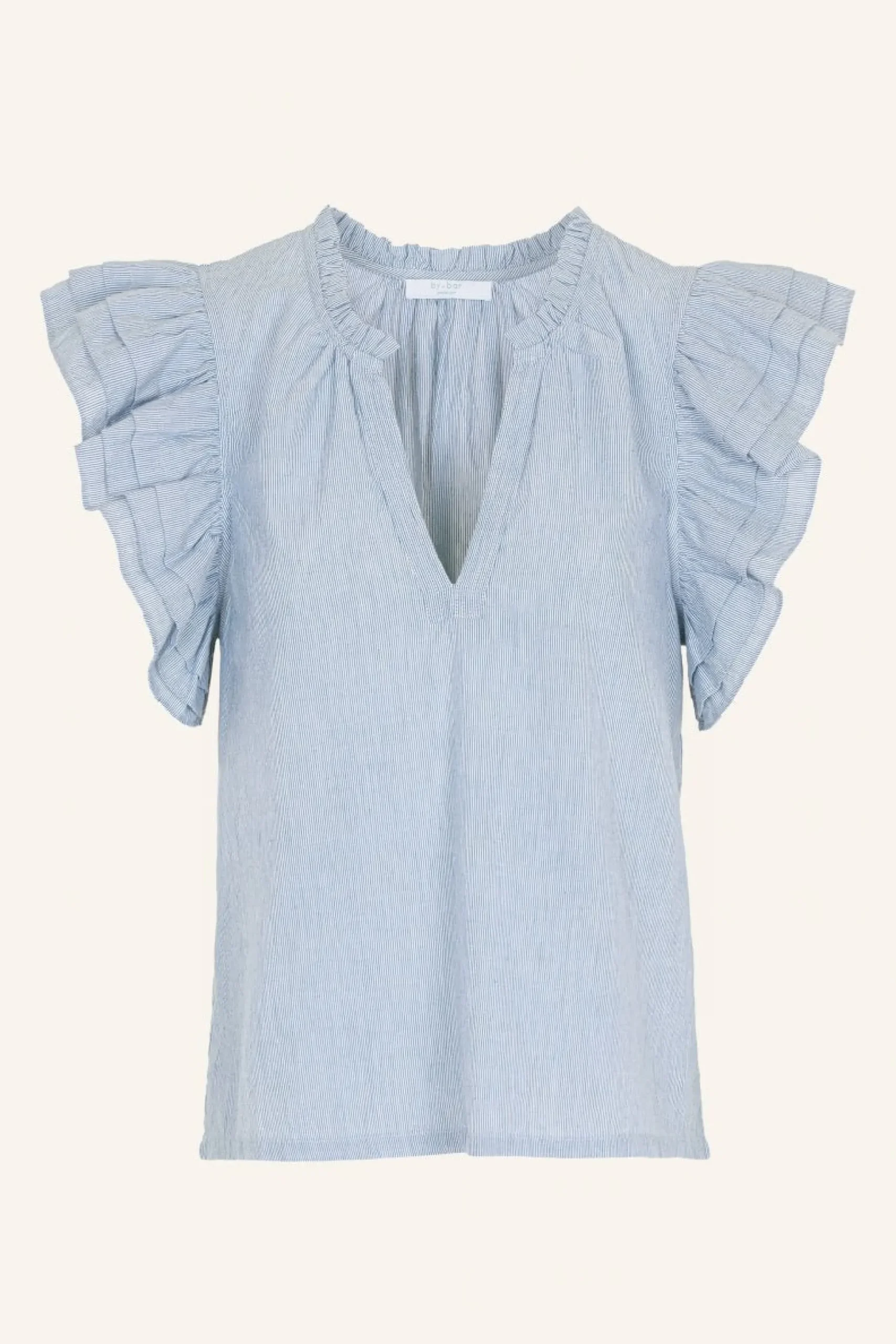 By bar Blouses<Lila Pin Stripe Blouse