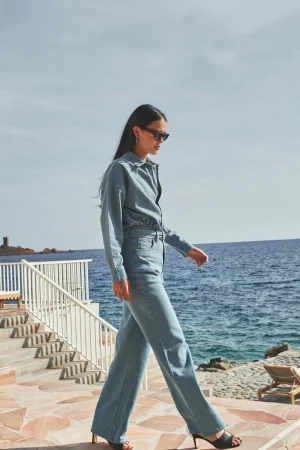 By bar Jumpsuits & Shorts<Mae Denim Suit