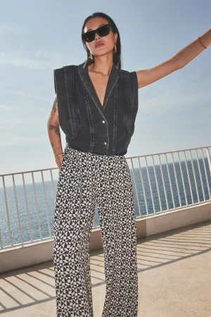 By bar Broeken<Mara Graphic Pant