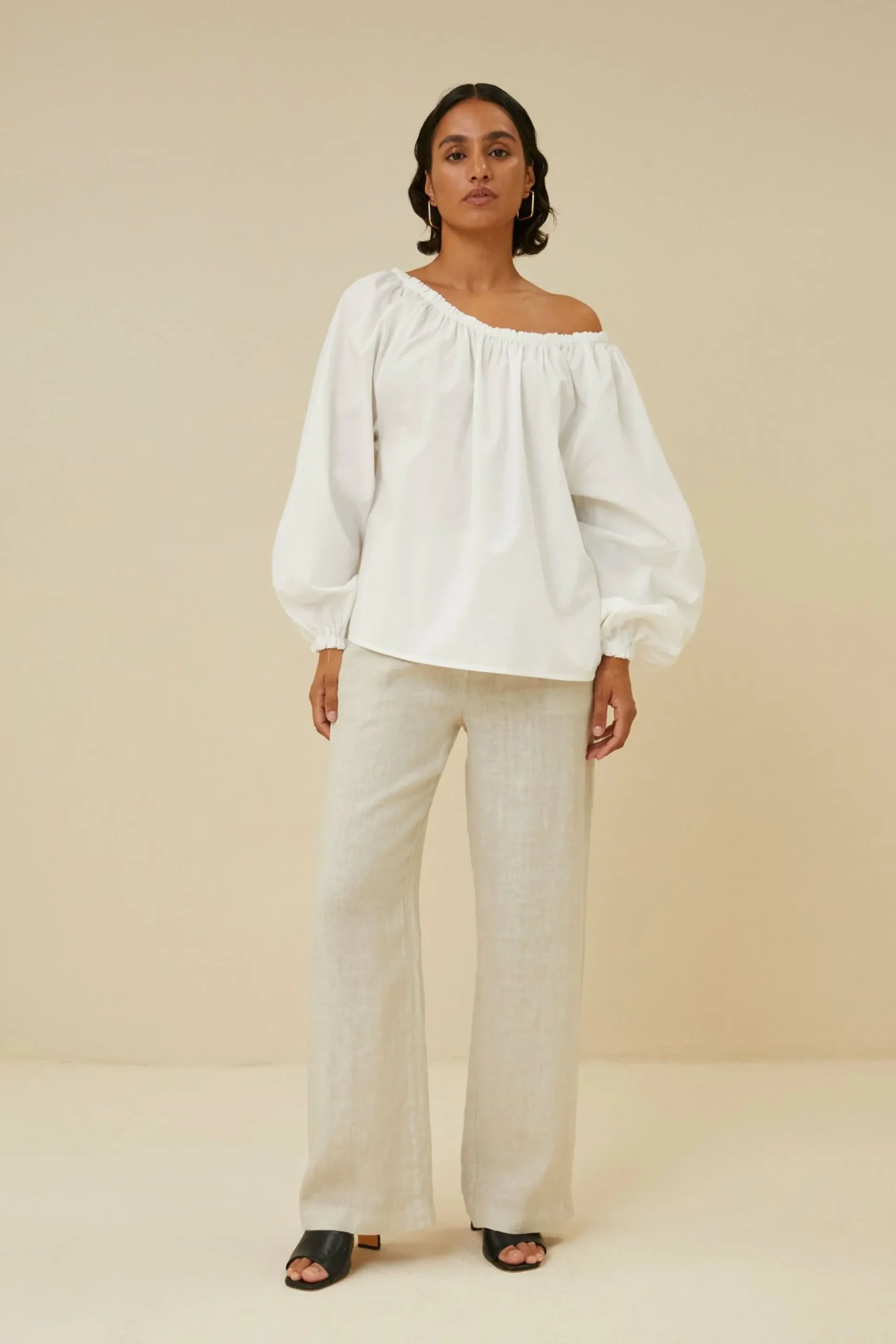 By bar Blouses<Mira Poplin Blouse