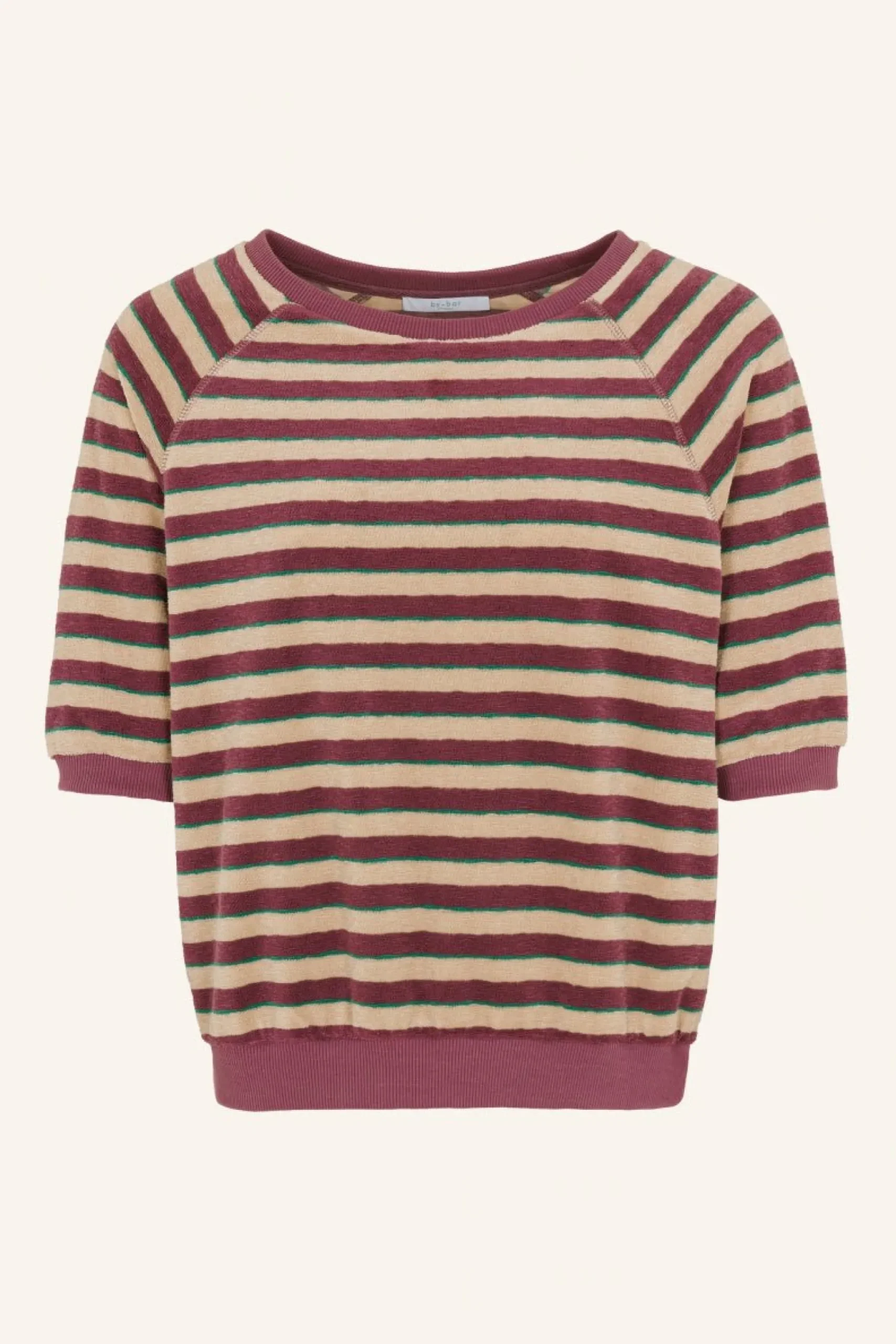 By bar Tops & Shirts<Neva Slub Stripe Top