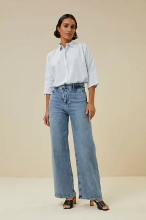 By bar Blouses<Norel Chambray Blouse