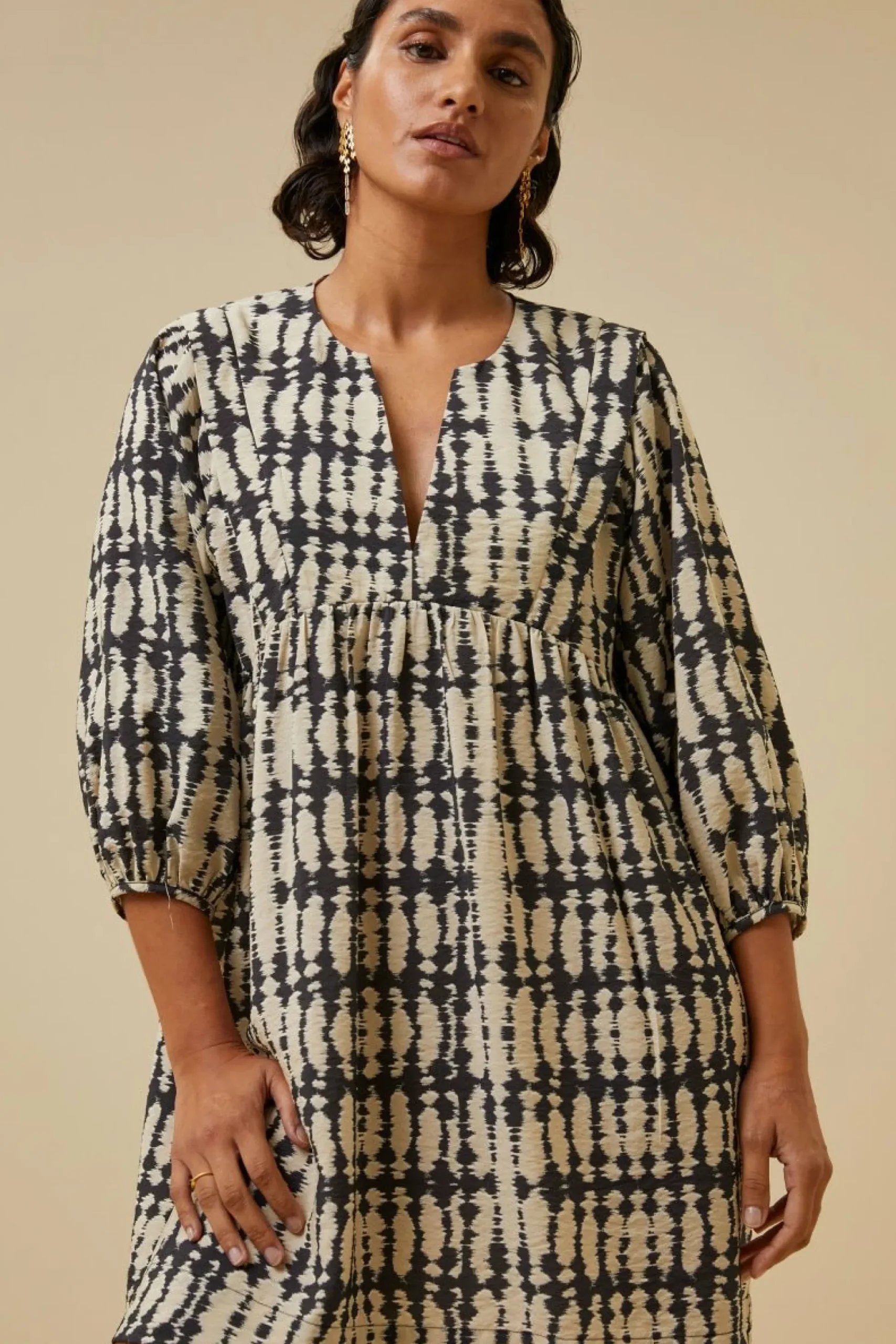 By bar Jurken<Nova Tie Dyed Dress