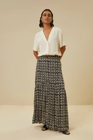 By bar Blouses<Ode Viscose Blouse