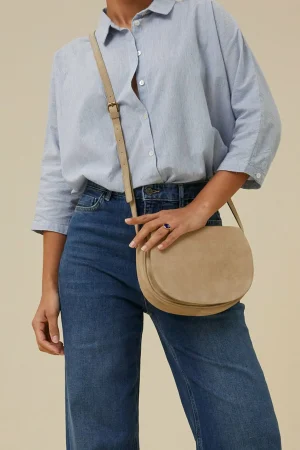 By bar Tassen<Paris Suede Bag