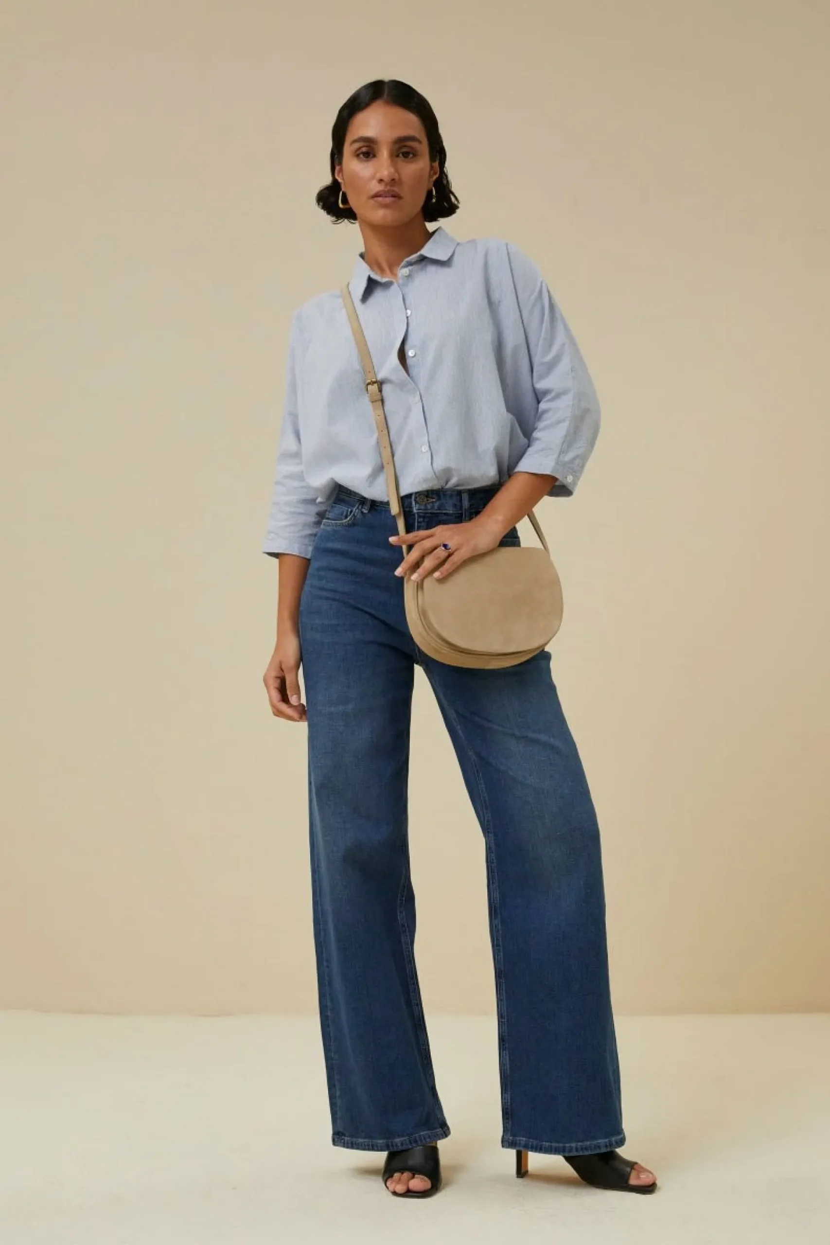 By bar Tassen<Paris Suede Bag