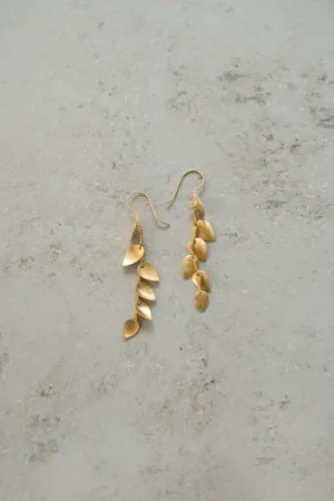 By bar Oorbellen<Pd Leaves String