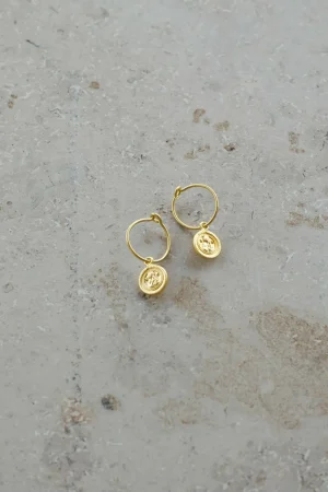 By bar Oorbellen<Pd Maria Round Earring