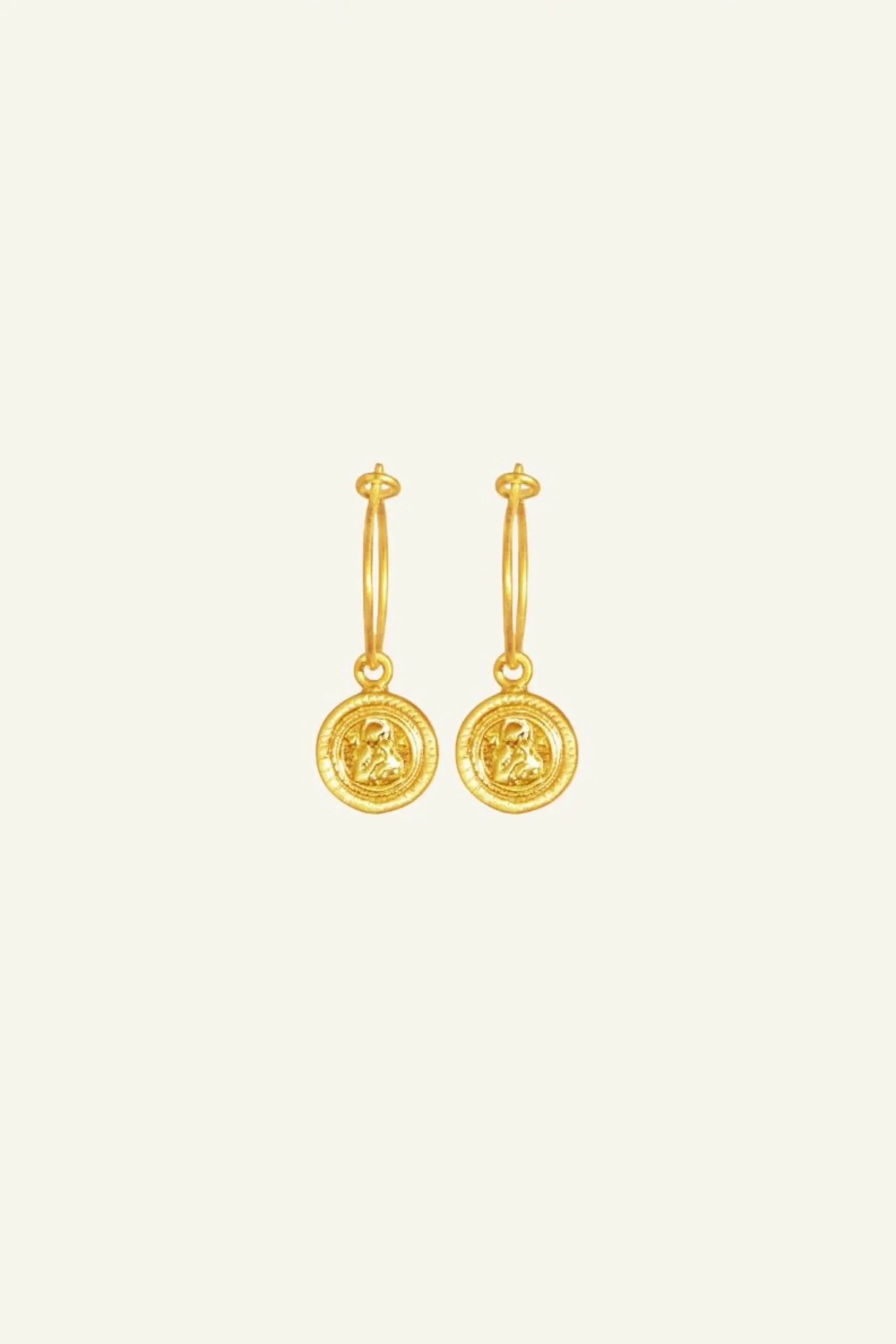 By bar Oorbellen<Pd Maria Round Earring