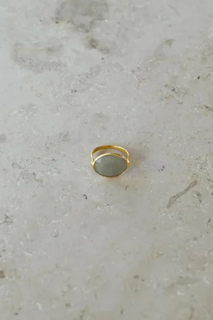 By bar Ringen<Pd Oval Ring