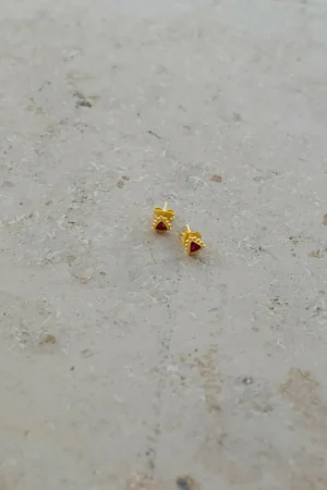 By bar Oorbellen<Pd Triangle Stud Earring